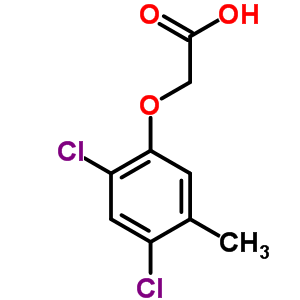 Acetic acid,2-(2,4-dichloro-5-methylphenoxy)-Structure,1556-01-0Structure Acetic acid,2-(2,4-dichloro-5-methylphenoxy)- Structure,1556-01-0Structure