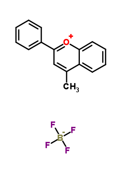 4-Methyl-2-phenyl-1-benzopyrylium tetrafluoroborateStructure,155614-08-7Structure 4-Methyl-2-phenyl-1-benzopyrylium tetrafluoroborate Structure,155614-08-7Structure
