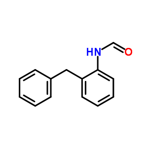 N-[2-(苯基甲基)苯基]-甲酰胺結(jié)構(gòu)式_1557-41-1結(jié)構(gòu)式
