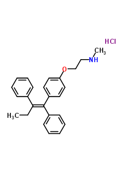 N-desmethyl tamoxifen hydrochlorideStructure,15917-65-4Structure N-desmethyl tamoxifen hydrochloride Structure,15917-65-4Structure
