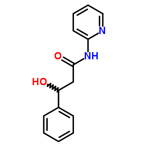 Benzenepropanamide, b-hydroxy-n-2-pyridinyl-Structure,16054-89-0Structure Benzenepropanamide, b-hydroxy-n-2-pyridinyl- Structure,16054-89-0Structure