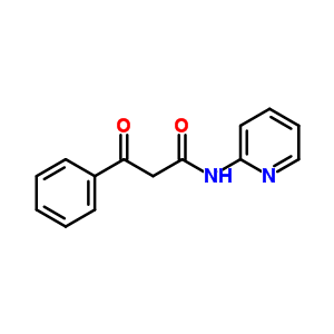 Benzenepropanamide, b-oxo-n-2-pyridinyl-Structure,16054-92-5Structure Benzenepropanamide, b-oxo-n-2-pyridinyl- Structure,16054-92-5Structure