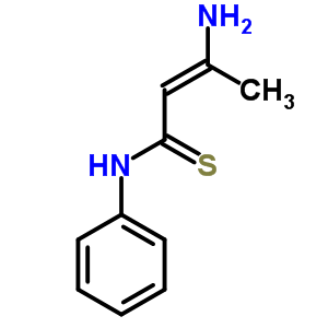 2-Butenethioamide,3-amino-n-phenyl-Structure,16141-36-9Structure 2-Butenethioamide,3-amino-n-phenyl- Structure,16141-36-9Structure