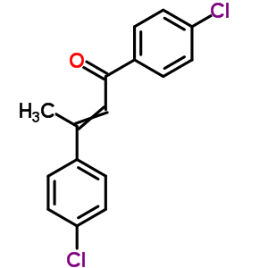 2-Buten-1-one,1,3-bis(4-chlorophenyl)-Structure,16197-82-3Structure 2-Buten-1-one,1,3-bis(4-chlorophenyl)- Structure,16197-82-3Structure