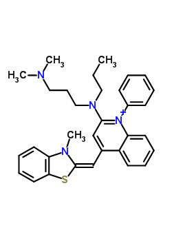 Sybr green 1 Structure,163795-75-3Structure