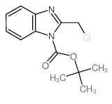 Tert-butyl 2-(chloromethyl)-1h-benzo[d]imidazole-1-carboxylate Structure,163798-87-6Structure