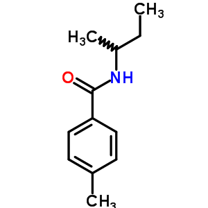 Benzamide,4-methyl-n-(1-methylpropyl)-Structure,16409-28-2Structure Benzamide,4-methyl-n-(1-methylpropyl)- Structure,16409-28-2Structure
