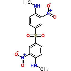 Benzenamine,4,4-sulfonylbis[n-methyl-2-nitro-Structure,16431-71-3Structure Benzenamine,4,4-sulfonylbis[n-methyl-2-nitro- Structure,16431-71-3Structure