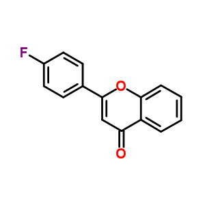 4H-1-benzopyran-4-one,2-(4-fluorophenyl)-Structure,1645-21-2Structure 4H-1-benzopyran-4-one,2-(4-fluorophenyl)- Structure,1645-21-2Structure