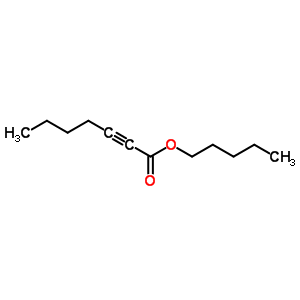 2-Heptynoic acid,pentyl esterStructure,16491-57-9Structure 2-Heptynoic acid,pentyl ester Structure,16491-57-9Structure