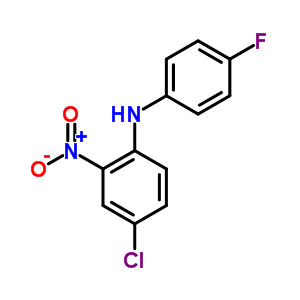 Benzenamine,4-chloro-n-(4-fluorophenyl)-2-nitro-Structure,16611-21-5Structure Benzenamine,4-chloro-n-(4-fluorophenyl)-2-nitro- Structure,16611-21-5Structure