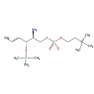 3-O-tert-butyldimethylsilyl-d-erythro-sphingosylphosphorylcholineStructure,168411-99-2Structure 3-O-tert-butyldimethylsilyl-d-erythro-sphingosylphosphorylcholine Structure,168411-99-2Structure