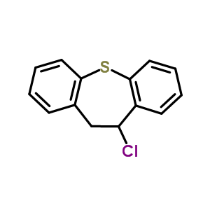 10-Chloro-10, 11-dihydro-dibenz(b,f)thiepinStructure,1725-32-2Structure 10-Chloro-10, 11-dihydro-dibenz(b,f)thiepin Structure,1725-32-2Structure