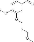 4-Methoxy-3-(3-methoxypropoxy)benzaldehydeStructure,172900-75-3Structure 4-Methoxy-3-(3-methoxypropoxy)benzaldehyde Structure,172900-75-3Structure