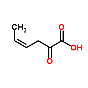 2-Oxo-cis-4-hexenoic acidStructure,17298-80-5Structure 2-Oxo-cis-4-hexenoic acid Structure,17298-80-5Structure