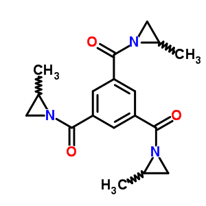 1,1,1-Benzene-1,3,5-tricarbonyltris(2-methylaziridineStructure,17315-88-7Structure 1,1,1-Benzene-1,3,5-tricarbonyltris(2-methylaziridine Structure,17315-88-7Structure