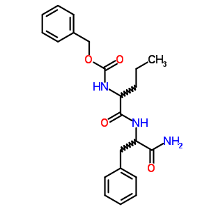 n-[1-[(1-氨基甲酰-2-苯基-乙基)氨基甲酰]丁基]氨基甲酸芐酯結(jié)構(gòu)式_17337-71-2結(jié)構(gòu)式
