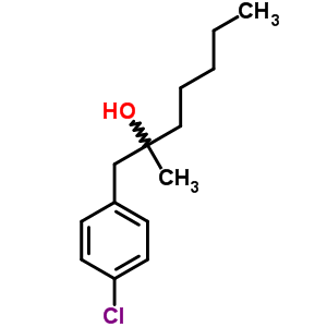 Benzeneethanol,4-chloro-a-methyl-a-pentyl-Structure,1742-41-2Structure Benzeneethanol,4-chloro-a-methyl-a-pentyl- Structure,1742-41-2Structure