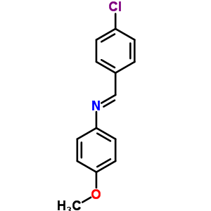 1-(4-Chlorophenyl)-n-(4-methoxyphenyl)methanimineStructure,1749-03-7Structure 1-(4-Chlorophenyl)-n-(4-methoxyphenyl)methanimine Structure,1749-03-7Structure