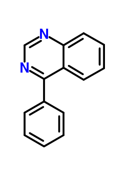 4-PhenylquinazolineStructure,17629-01-5Structure 4-Phenylquinazoline Structure,17629-01-5Structure