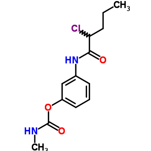2-Chloro-3-(methylcarbamoyloxy)valeranilideStructure,17795-78-7Structure 2-Chloro-3-(methylcarbamoyloxy)valeranilide Structure,17795-78-7Structure