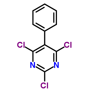 2,4,6-Trichloro-5-phenyl-pyrimidineStructure,1780-39-8Structure 2,4,6-Trichloro-5-phenyl-pyrimidine Structure,1780-39-8Structure
