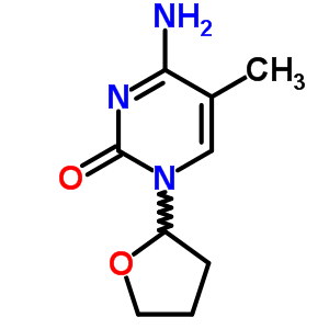 4-Amino-5-methyl-1-(oxolan-2-yl)pyrimidin-2-oneStructure,18002-32-9Structure 4-Amino-5-methyl-1-(oxolan-2-yl)pyrimidin-2-one Structure,18002-32-9Structure