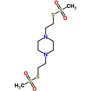 2,2’-Bis(methanethiosulfonato)diethylpiperazineStructure,1811-55-8Structure 2,2’-Bis(methanethiosulfonato)diethylpiperazine Structure,1811-55-8Structure