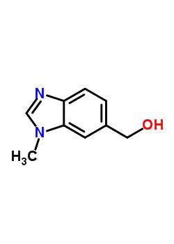 1H-Benzimidazole-6-methanol,1-methyl-Structure,181867-18-5Structure 1H-Benzimidazole-6-methanol,1-methyl- Structure,181867-18-5Structure