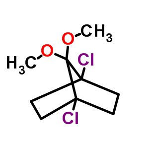 1,4-Dichloro-7,7-dimethoxy-norbornaneStructure,18341-72-5Structure 1,4-Dichloro-7,7-dimethoxy-norbornane Structure,18341-72-5Structure