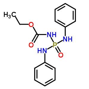 Ethyl n-dianilinophosphorylcarbamateStructure,18743-39-0Structure Ethyl n-dianilinophosphorylcarbamate Structure,18743-39-0Structure