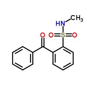 Benzenesulfonamide,2-benzoyl-n-methyl-Structure,18963-27-4Structure Benzenesulfonamide,2-benzoyl-n-methyl- Structure,18963-27-4Structure