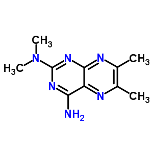 N,n,6,7-tetramethylpteridine-2,4-diamineStructure,19152-96-6Structure N,n,6,7-tetramethylpteridine-2,4-diamine Structure,19152-96-6Structure