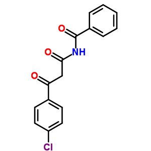 Benzenepropanamide,n-benzoyl-4-chloro-b-oxo-Structure,19646-20-9Structure Benzenepropanamide,n-benzoyl-4-chloro-b-oxo- Structure,19646-20-9Structure
