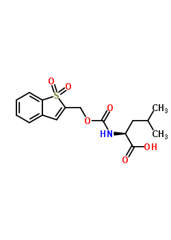 N-Bsmoc-L-亮氨酸結(jié)構(gòu)式_197245-21-9結(jié)構(gòu)式