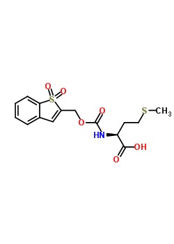 N-Bsmoc-L-蛋氨酸結(jié)構(gòu)式_197245-29-7結(jié)構(gòu)式