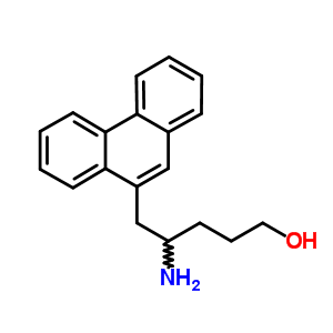 9-Phenanthrenepentanol,d-amino-Structure,19893-74-4Structure 9-Phenanthrenepentanol,d-amino- Structure,19893-74-4Structure