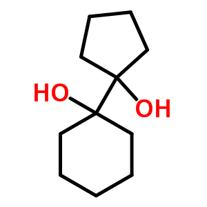 Cyclohexanol,1-(1-hydroxycyclopentyl)-Structure,20170-99-4Structure Cyclohexanol,1-(1-hydroxycyclopentyl)- Structure,20170-99-4Structure