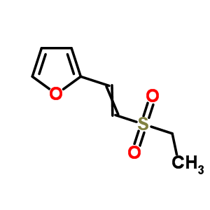 2-[2-(乙基磺酰基)乙烯]-呋喃結(jié)構(gòu)式_20323-29-9結(jié)構(gòu)式