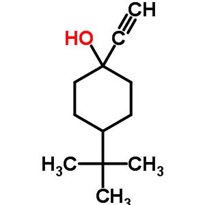 Cyclohexanol,4-(1,1-dimethylethyl)-1-ethynyl-Structure,20325-03-5Structure Cyclohexanol,4-(1,1-dimethylethyl)-1-ethynyl- Structure,20325-03-5Structure