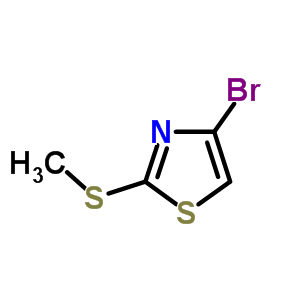 4-Bromo-2-(methylthio)thiazoleStructure,204513-62-2Structure 4-Bromo-2-(methylthio)thiazole Structure,204513-62-2Structure