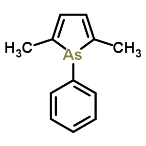 2,5-Dimethyl-1-phenyl-1h-arsoleStructure,20527-10-0Structure 2,5-Dimethyl-1-phenyl-1h-arsole Structure,20527-10-0Structure