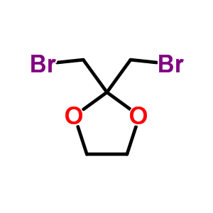 2,2-Bis(bromomethyl)-1,3-dioxolaneStructure,20599-01-3Structure 2,2-Bis(bromomethyl)-1,3-dioxolane Structure,20599-01-3Structure