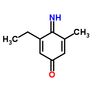 2,5-Cyclohexadien-1-one,3-ethyl-4-imino-5-methyl-(9ci)Structure,206439-01-2Structure 2,5-Cyclohexadien-1-one,3-ethyl-4-imino-5-methyl-(9ci) Structure,206439-01-2Structure
