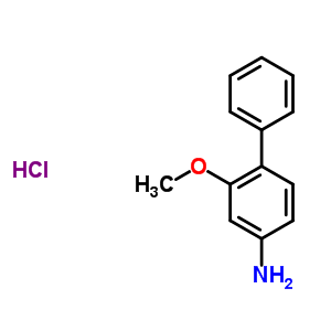2-Methoxybiphenyl-4-amine hydrochlorideStructure,206761-86-6Structure 2-Methoxybiphenyl-4-amine hydrochloride Structure,206761-86-6Structure