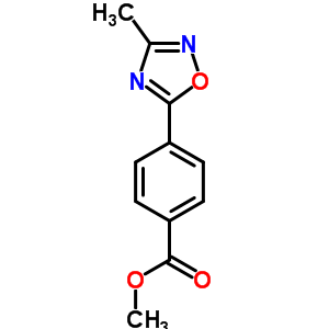 Methyl 4-(3-methyl-1,2,4-oxadiazol-5-yl)benzoateStructure,209912-44-7Structure Methyl 4-(3-methyl-1,2,4-oxadiazol-5-yl)benzoate Structure,209912-44-7Structure