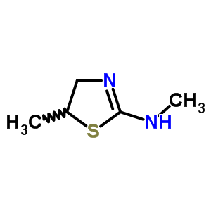 N,5-dimethyl-4,5-dihydro-1,3-thiazol-2-amineStructure,21018-31-5Structure N,5-dimethyl-4,5-dihydro-1,3-thiazol-2-amine Structure,21018-31-5Structure