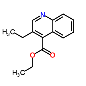 3-Ethylcinchoninic acid ethyl esterStructure,21233-74-9Structure 3-Ethylcinchoninic acid ethyl ester Structure,21233-74-9Structure
