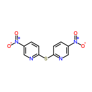 Bis(5-nitropyridin-2-yl)sulfaneStructure,2127-11-9Structure Bis(5-nitropyridin-2-yl)sulfane Structure,2127-11-9Structure