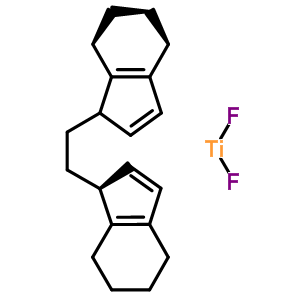 (R,r)-ethylene bis(4,5,6,7-tetrahydro-1-indenyl)difluorotitanium(iv)Structure,214361-86-1Structure (R,r)-ethylene bis(4,5,6,7-tetrahydro-1-indenyl)difluorotitanium(iv) Structure,214361-86-1Structure